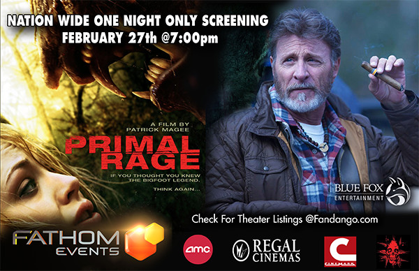 Primal Rage Nationwide Theatrical Release